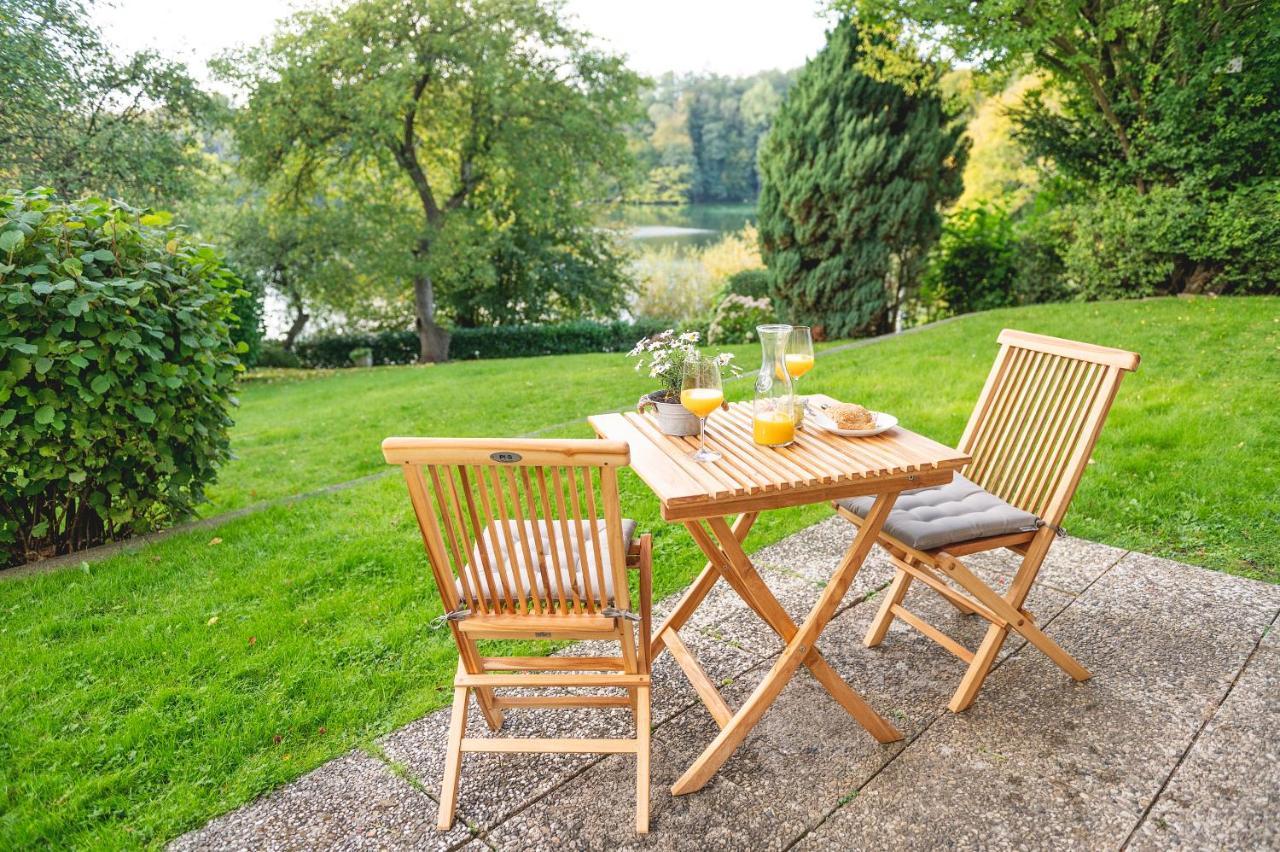 Ferienwohnung FEWO Seeblick Glücksburg Exterior foto